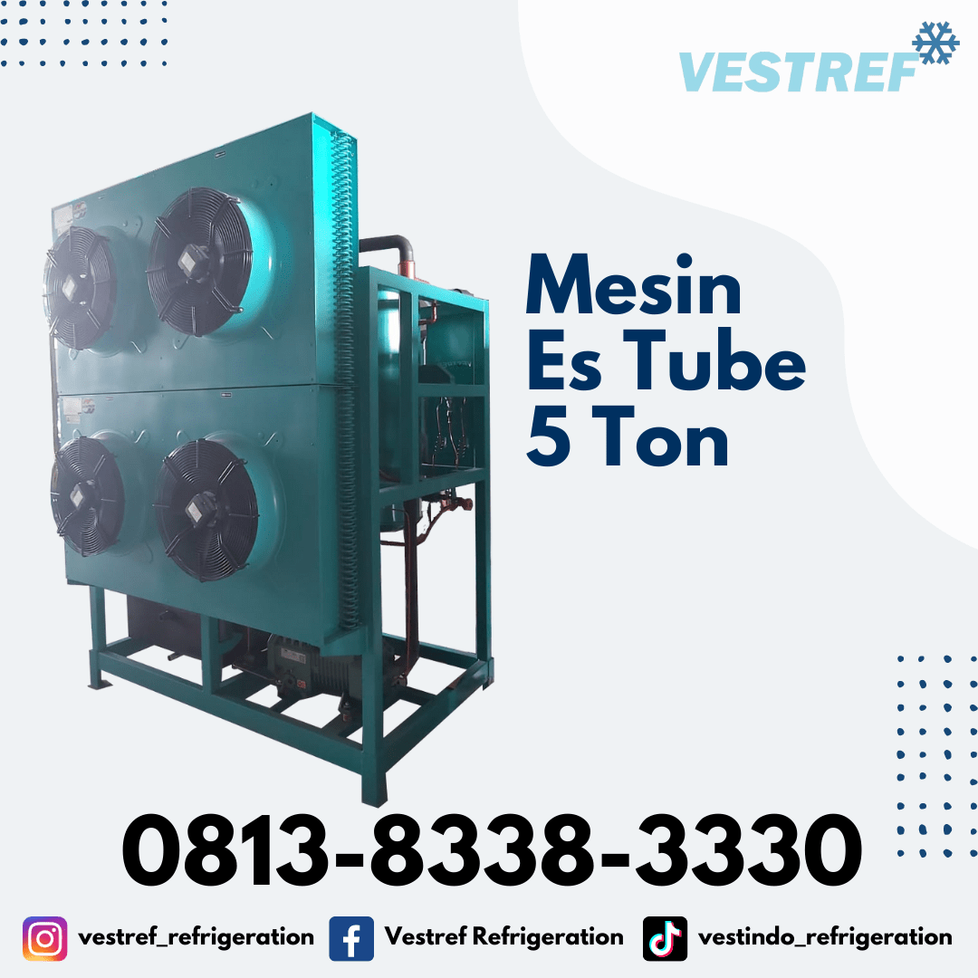 Mesin es tube kapasitas 5 Ton - Gambar 4