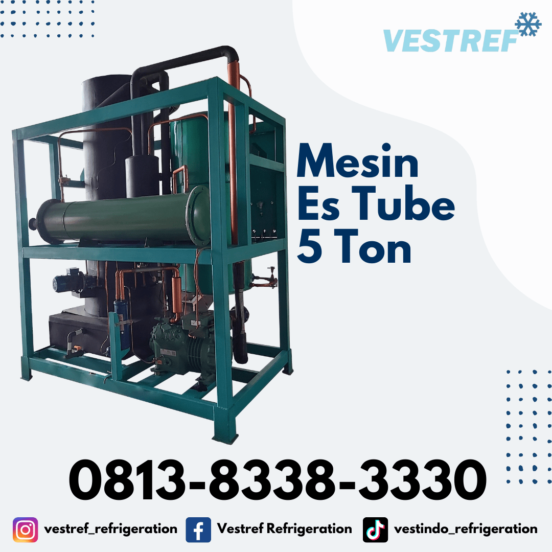 Mesin es tube kapasitas 5 Ton - Gambar 5