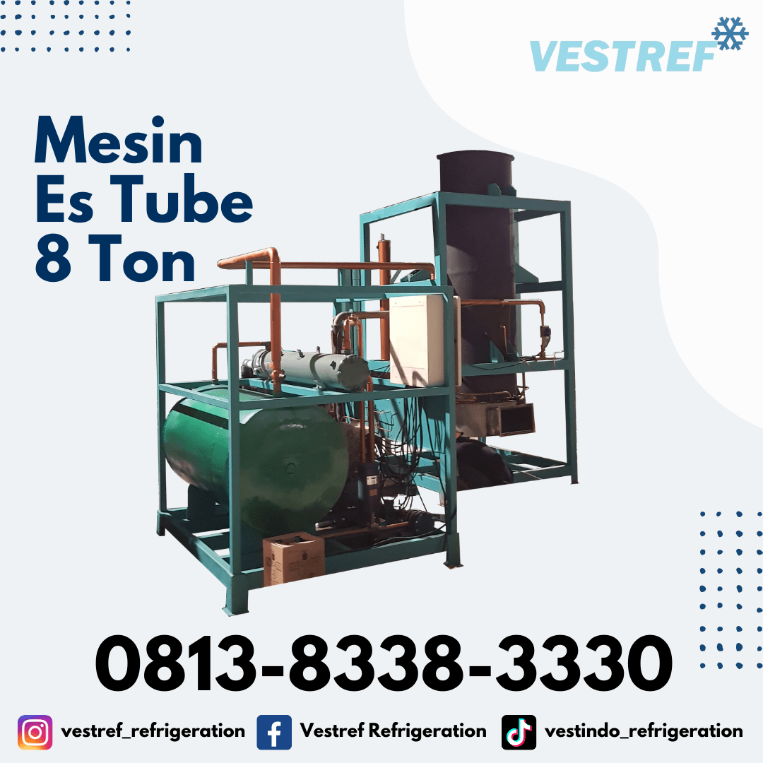 Mesin es tube kapasitas 8 Ton - Gambar 5