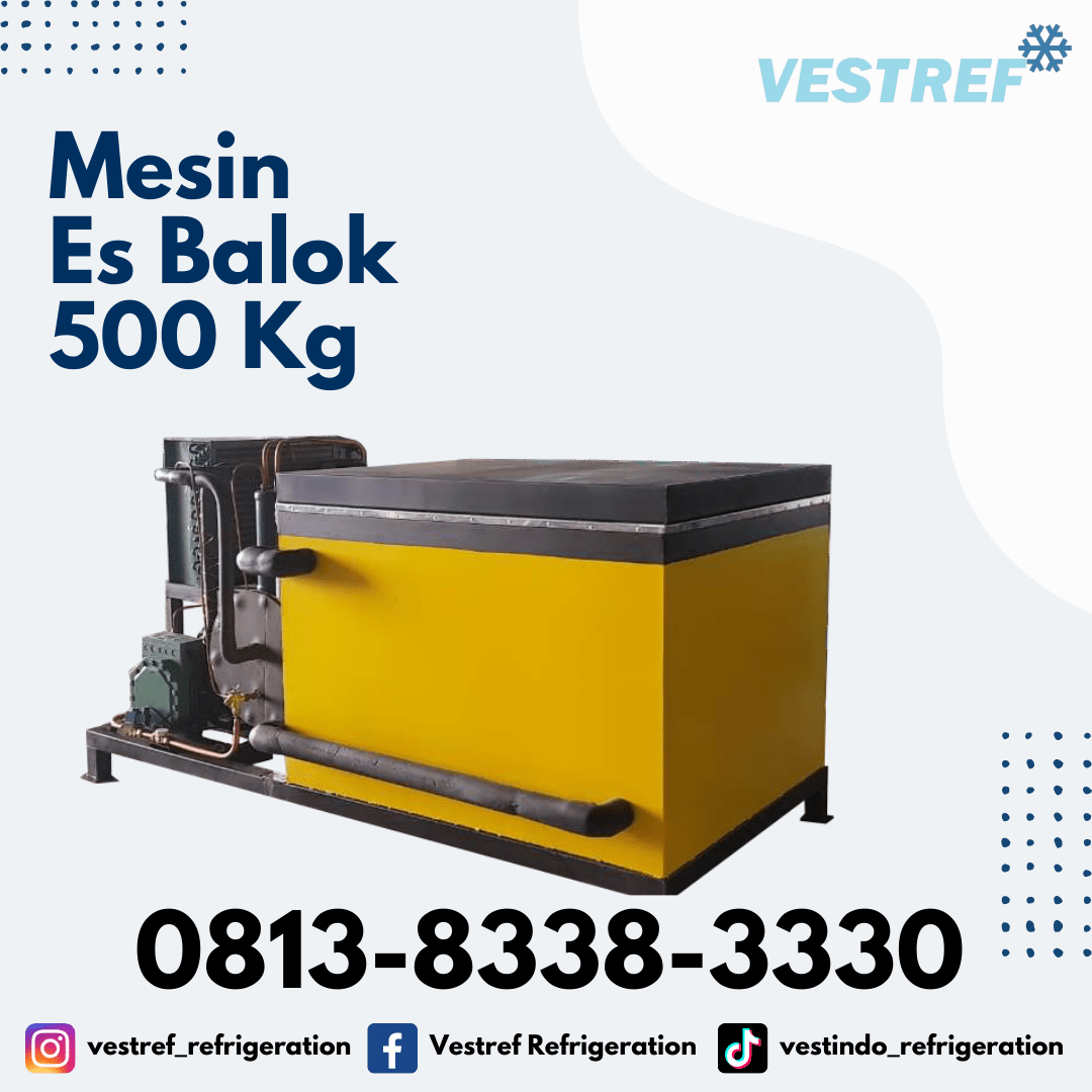 Mesin es balok kapasitas 500 kg - Gambar 5